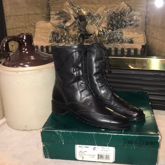 Paul Green Shoes - LIKE NEW PAUL GREEN RAVEN NEREZZA BOOTS SZ US 7.